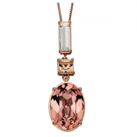 Rose Gold Plated from Swarovski Necklace 